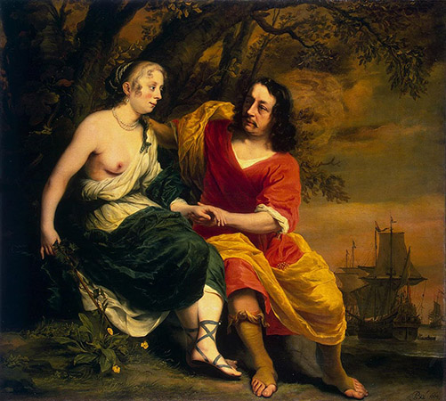 Ferdinand Bol, Bacchus and Ariadne, 1664