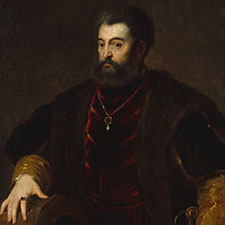 Copy after Titian, Alfonso I d'Este, the Duke of Ferrara, late 16th or early 17th century