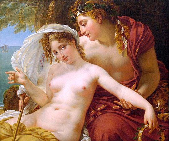 Antoine-Jean Gros, Bacchus and Ariadne, 1822