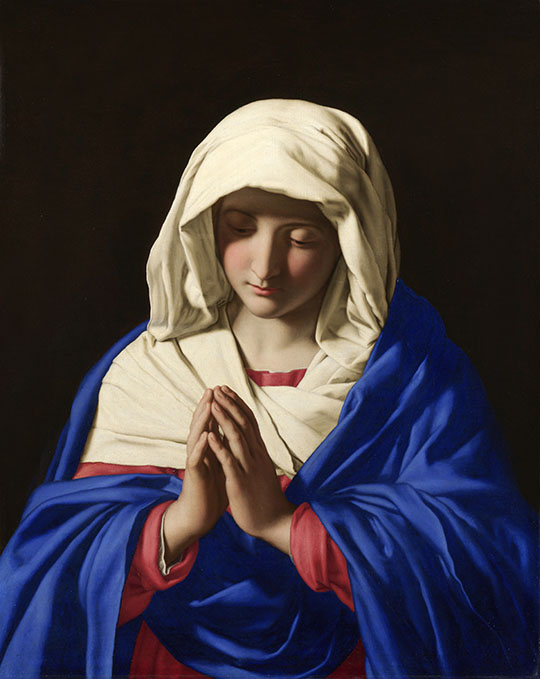 Sassoferrato-Virgin praying