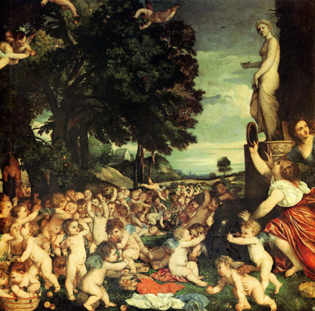 Titian, The worship of Venus, 1518