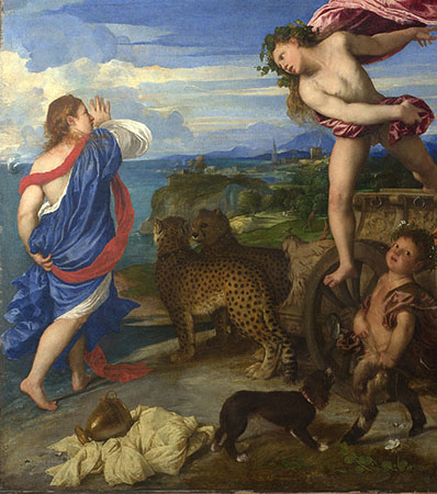 Titian_Bacchus_and_Ariadne-detail
