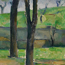 Cézanne-Chestnut-Trees-at-Jas-de-Bouffan-detail--grey-wall
