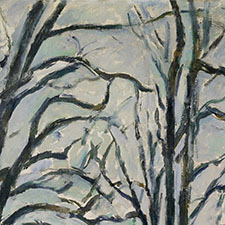 Cézanne-Chestnut-Trees-at-Jas-de-Bouffan-detail-mauve-gray-skys