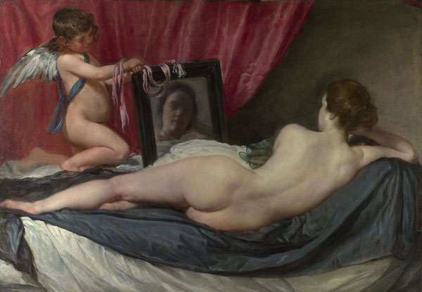 Diego Velázquez, The Toilet of Venus (The 'Rokeby Venus'), 1648-51