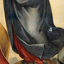 Raphael-The-Sistine-Madonna-pigments-robe-4