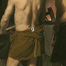 Velázquez-in-the-forge-of-vulcan-pigments-loincloth-9