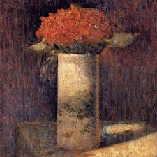 Seurat, Vase of Flowers