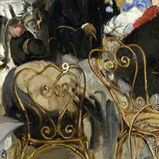 Manet, Music-in-the-Tuileries-Gardens-pigments-9