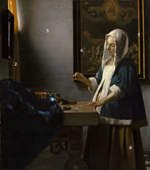 Vermeer-Woman-Holding-a-Balance-pigment-analysis