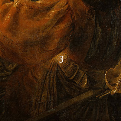 Rembrandt-Self-portrait-with-Saskia-pigments-3