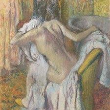 Degas, After the Bath