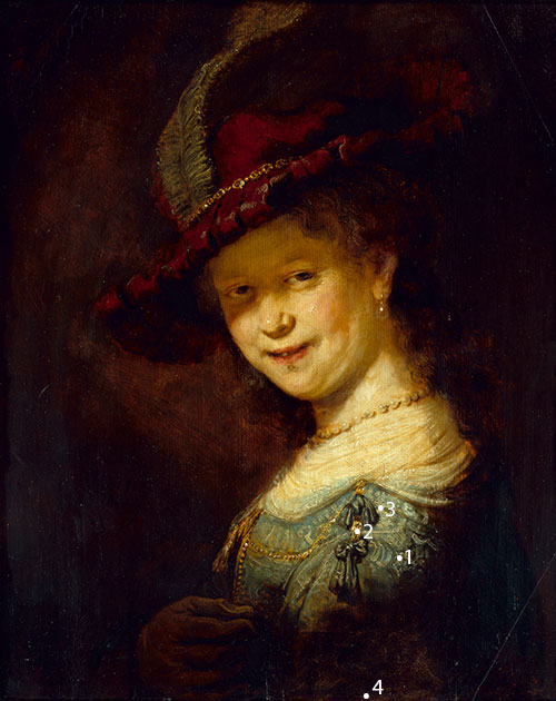 Rembrandt-a-Young-Lady-Smiling-pigments