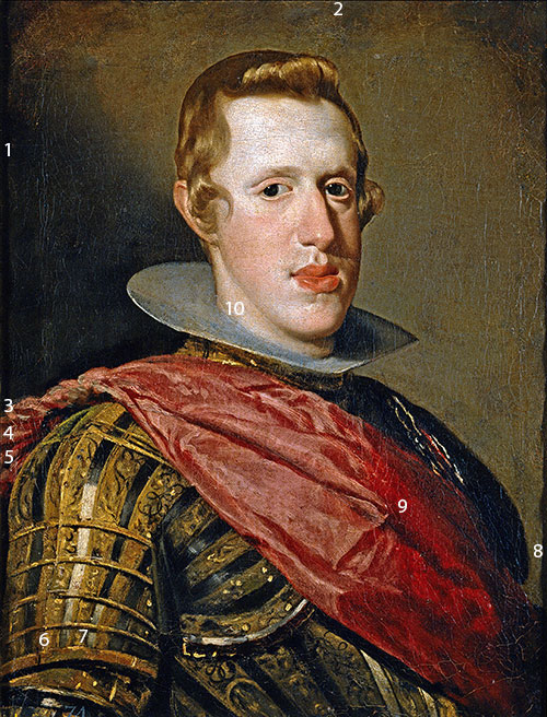 Velázquez-Bust-of-Philip-IV-pigments