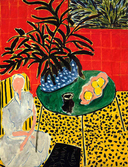 Matisse-interior-with-black-fern-450