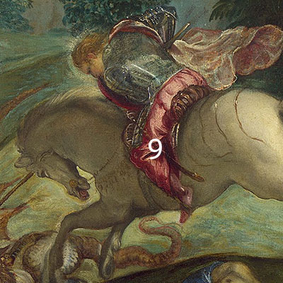 Tintoretto-saint-george-and-the-dragon-pigments-9