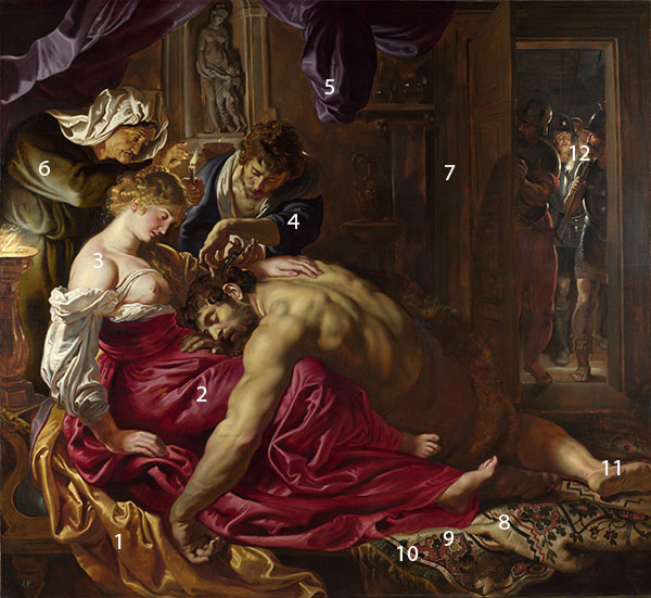 Rubens-Samson-and-Delilah-pigments