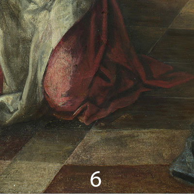 Tintoretto-Christ-washing-the-Feet-of-the-Disciples-pigments-6