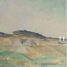 Paul-Cezanne-Hillside-in-Provence-pigments-11