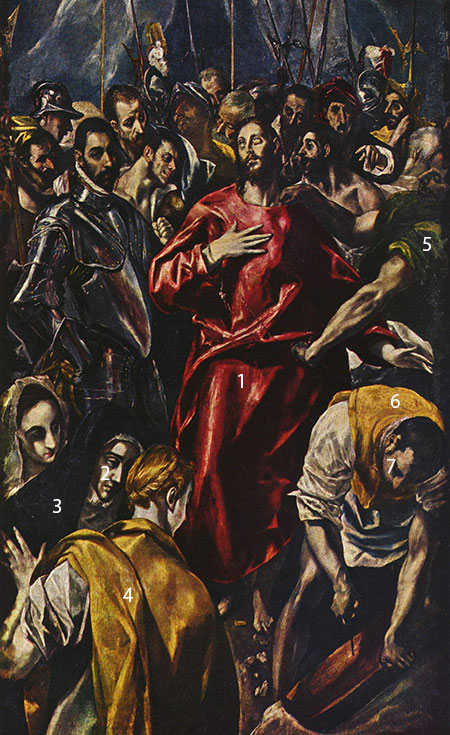 El-Greco-Disrobing-of-Christ-pigments