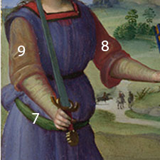 Raphael-an-Allegory-pigments-7-8-9