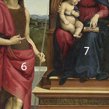 Raphael-The-Ansidei-Madonna-pigments_6-7
