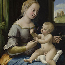 Raphael, The Madonna of the Pinks