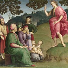 Raphael, Saint John the Baptist Preaching