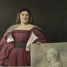 Titian, Portrait of a Lady (La Schiavona)