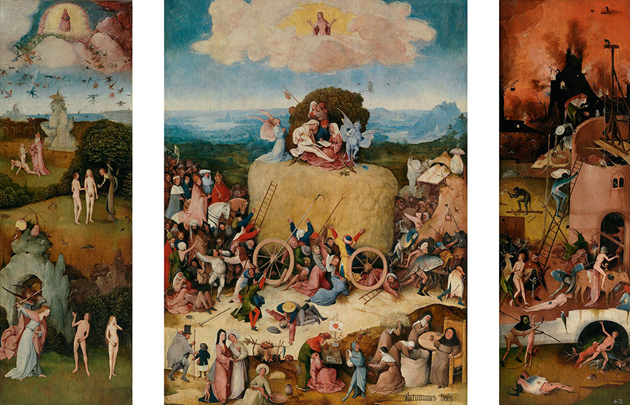 Hieronymus-Bosch-The-Haywain-Triptych
