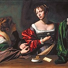 Caravaggio, Martha and Mary Magdalene