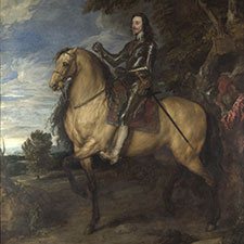 Van Dyck, Equestrian Portrait of Charles I
