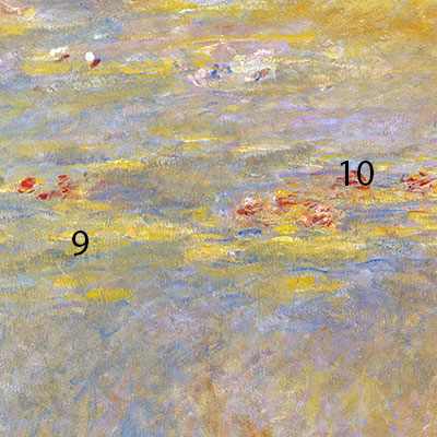 Monet-Water-lilies-pigments-9-10