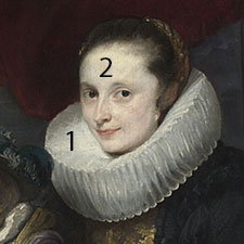 Van-Dyck-Portrait-of-a-woman-and-child-pigments-1-2