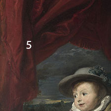 Van-Dyck-Portrait-of-a-woman-and-child-pigments-5