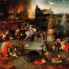 Hieronymus Bosch, The Temptation of Saint Anthony