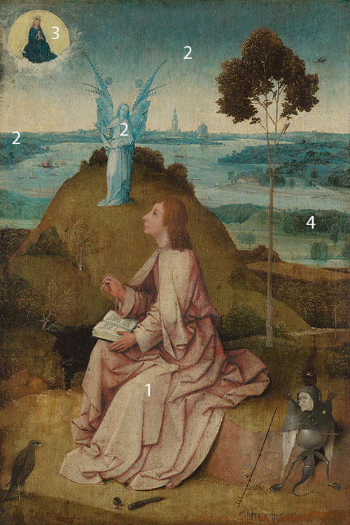 Hieronymus-Bosch-Saint-John-on-Patmos-pigments