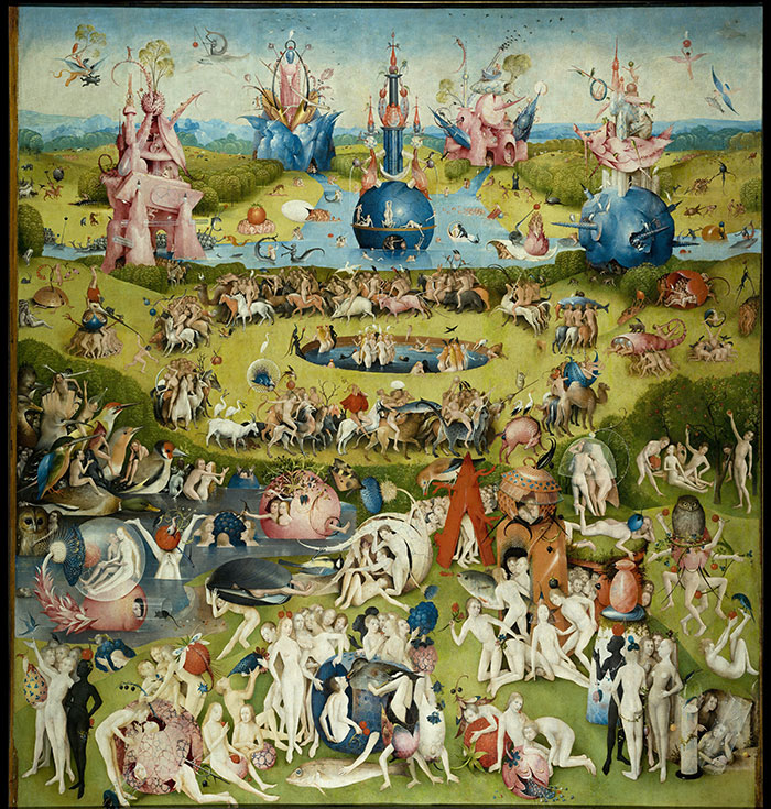 Hieronymus Bosch The Garden Of Earthly Delights Colourlex