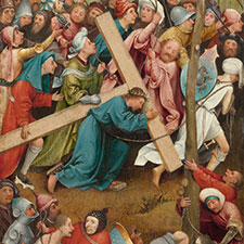 Hieronymus Bosch, Christ Carrying the Cross (Vienna)
