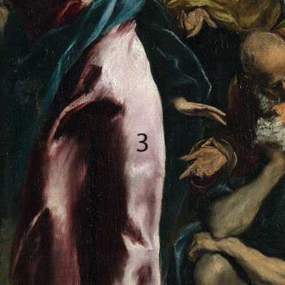 El-Greco-Christ-driving-the-traders-from-the-temple-pigments-3