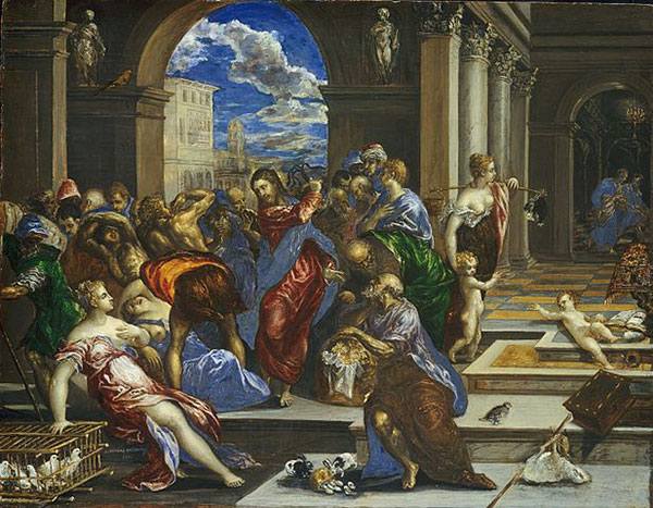 El_Greco_Christ-driving-traders--from-the-temple-Washington