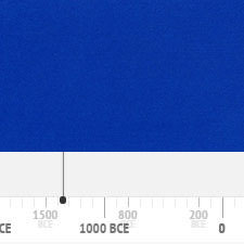 Timeline for blue pigments