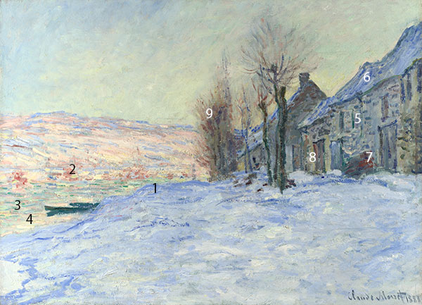 Claude-Monet-Lavacourt-under-snow-pigments