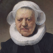 Rembrandt, Portrait of Aechje Claesdr
