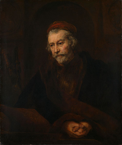 Rembrandt-An-Elderly-Man-as-Saint-Paul