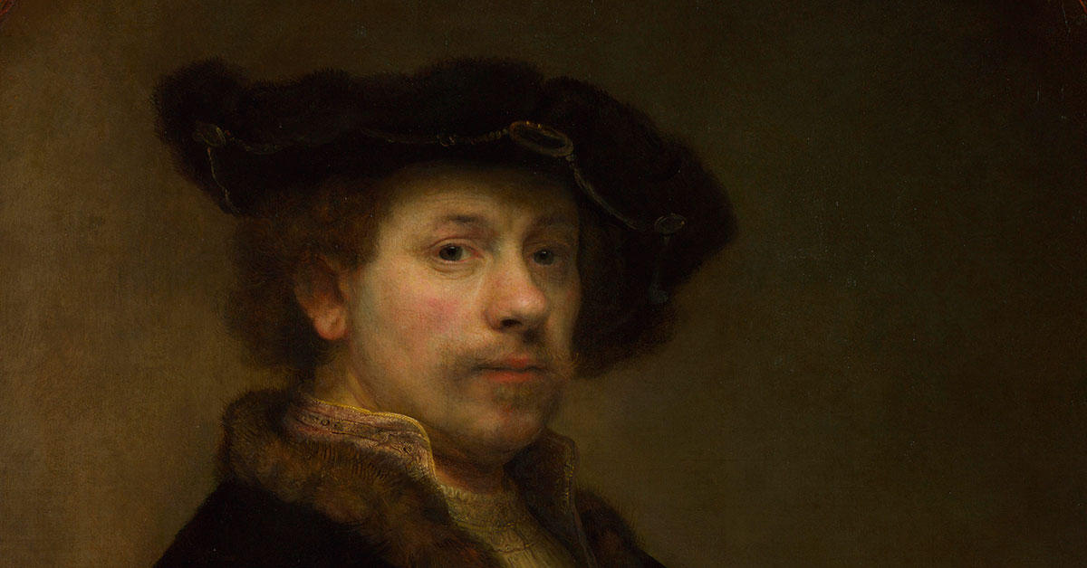 Rembrandt, Self-Portrait at the Age of 34 | ColourLex | Art and Science