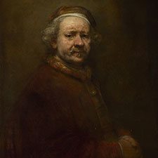 Rembrandt, Self-Portrait at the Age of 63