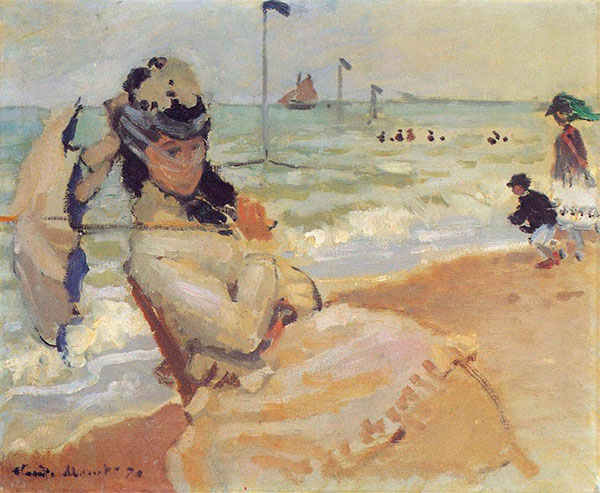 monet-camille-on-the-beach-at-trouville