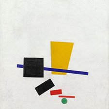 Malevich, Painterly Realism of a Football Player
