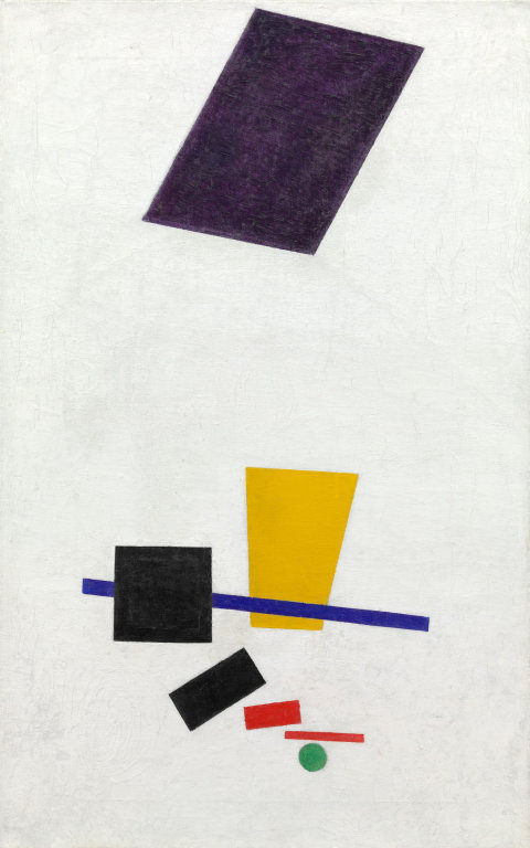 Malevich, Painterly Realism of a Football Player - ColourLex